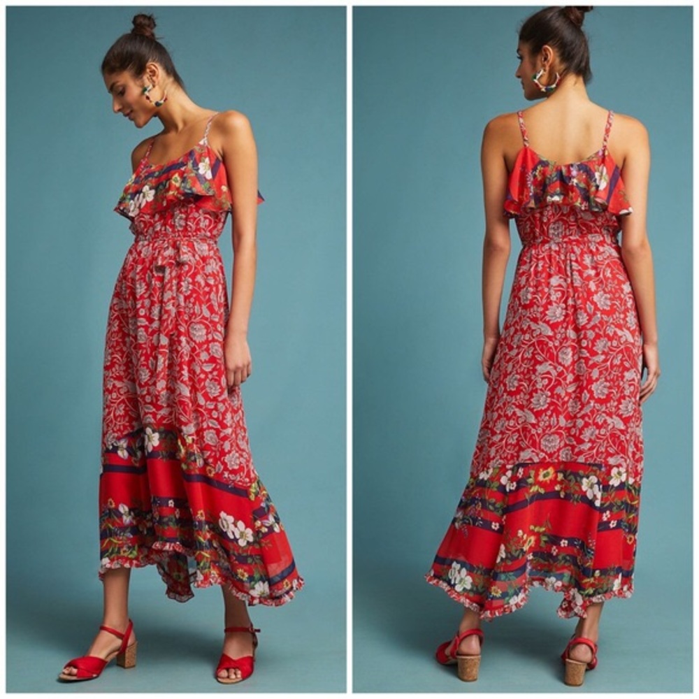 One September Anthropologie Zuri Floral Dress